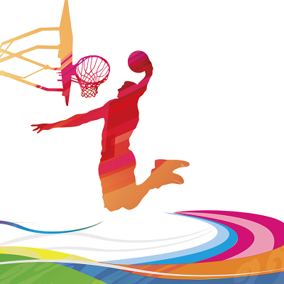 躍動剪影 籃球運動員的光影詩篇
